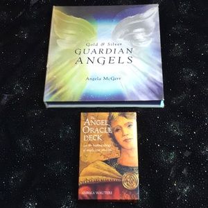 Not read NEW Angel Oracle Deck Ambika Wauters & Guardian Angel box set McGerr